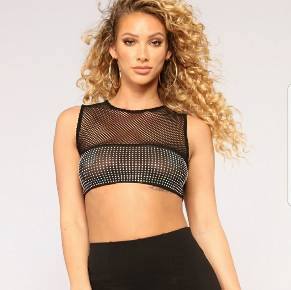 Fashion Nova Tops - Studded Bralette